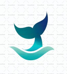 Walflosse und Wasser